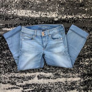American Eagle Artist Crop Jeans